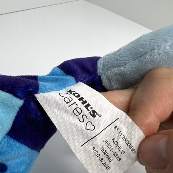 Kohl’s Cares Plush Pout Pout Fish Stuffed Animal 12” Blue Ocean Sea Life 2008 - Picture 6 of 12